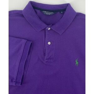 Polo Golf Ralph Lauren Men's Pro Fit Purple Size XL Polo Shirt Short Sleeve